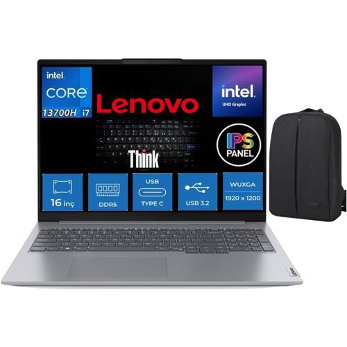 Thinkbook 16 Intel Core I7-13700H 32GB Ddd5 1tb SSD WINDOWS11 Pro 16" IPS (1920X1200) Wuxga 300NIT Taşınabilir Bi