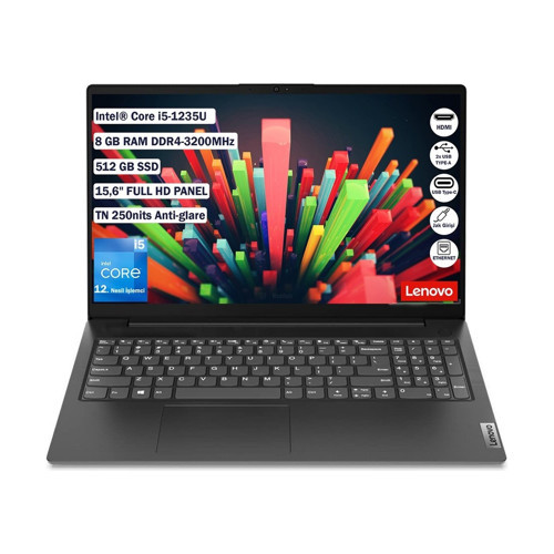 V15 G3 Iap Intel Core™ I5-1235U 24 GB 1 Tbssd 15.6" Fhd Freedos 82TT00A5TX BT13