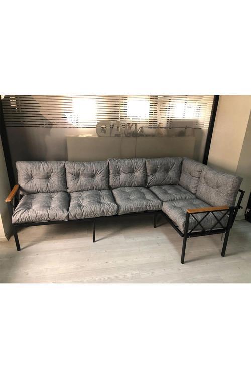 Miami Köşe Koltuk Takımı , 3+2 Balkon-bahçe-kafe-çay Seti-koltuk Takımı-mutfak Köşesi