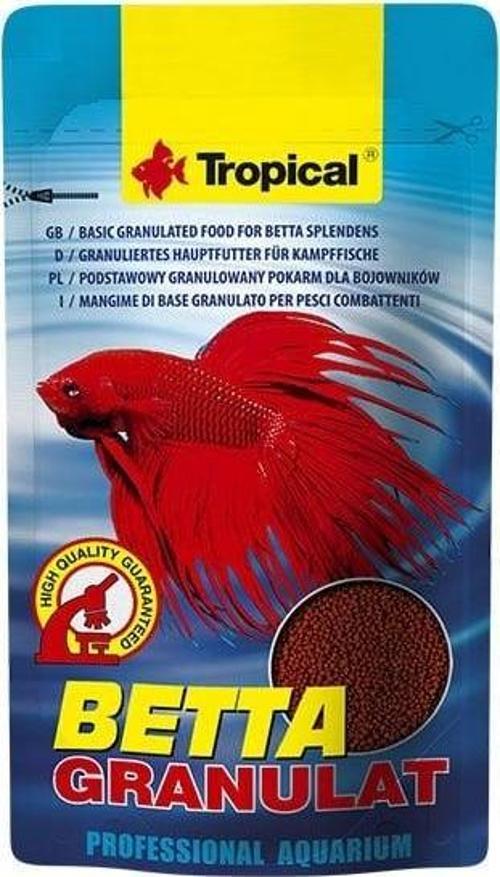 Betta Granulat Betta Balıkları için Granül Balık Yemi 10 Gr