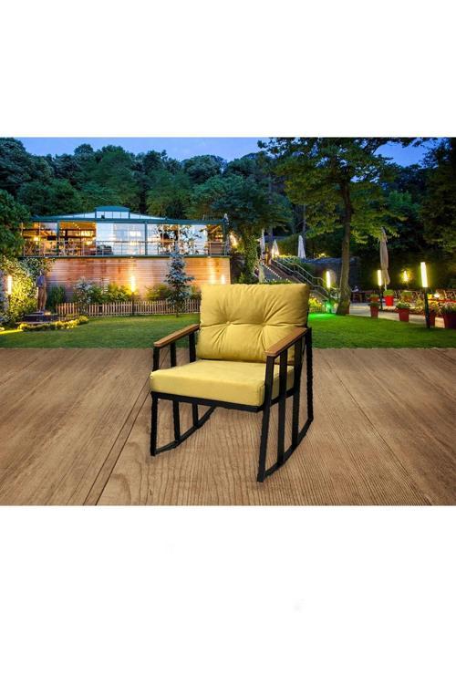 Balkon-bahçe-kafe Çay Seti Koltuk Oturma Takımı,oturma Grubu Çaysetleri Sallanır Koltuk