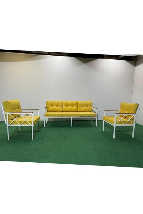 3+1+1 Beyazprofil Bahçe,balkon,teras,cafe,çay Seti,oturma Grubu,koltuk Takımı,ofis Koltuğu