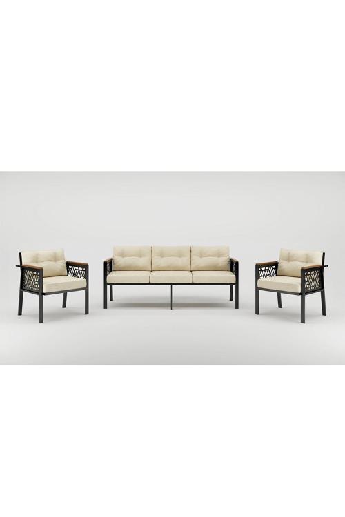 3+1+1 MELİSA Balkon-bahçe-kafe Çay Seti Koltuk Oturma Takımı-oturma Grubu,ofis Koltuğu