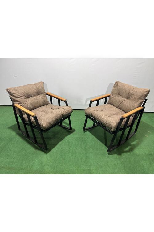 Balkon-bahçe-kafe Çay Seti Koltuk Oturma Takımı,oturma Grubu Çaysetleri Sallanır Koltuk MİAMİ