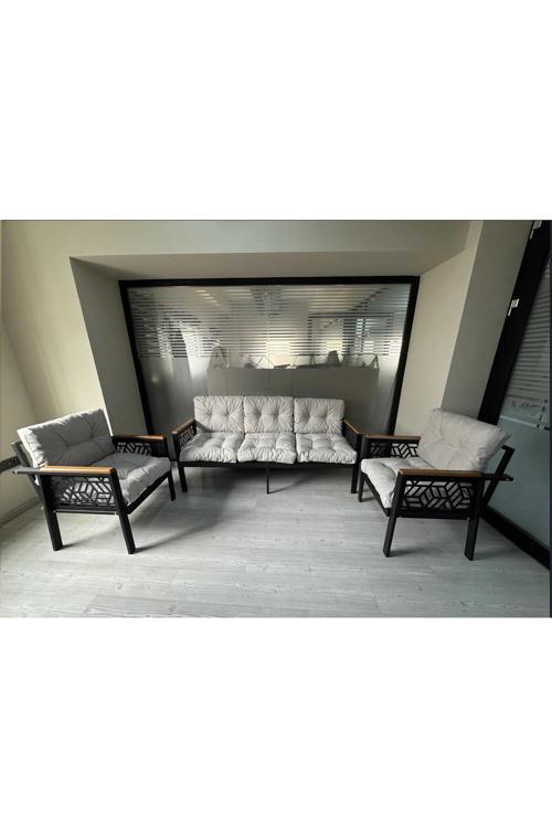 MİAMİ 3+1+1 MELİSA Balkon-bahçe-kafe Çay Seti Koltuk Oturma Takımı-oturma Grubu,ofis Koltuğu