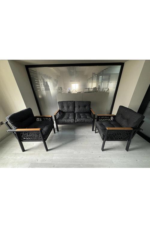 MİAMİ 2+1+1 MELİSA Balkon-bahçe-kafe Çay Seti Koltuk Oturma Takımı-oturma Grubu,ofis Koltuğu