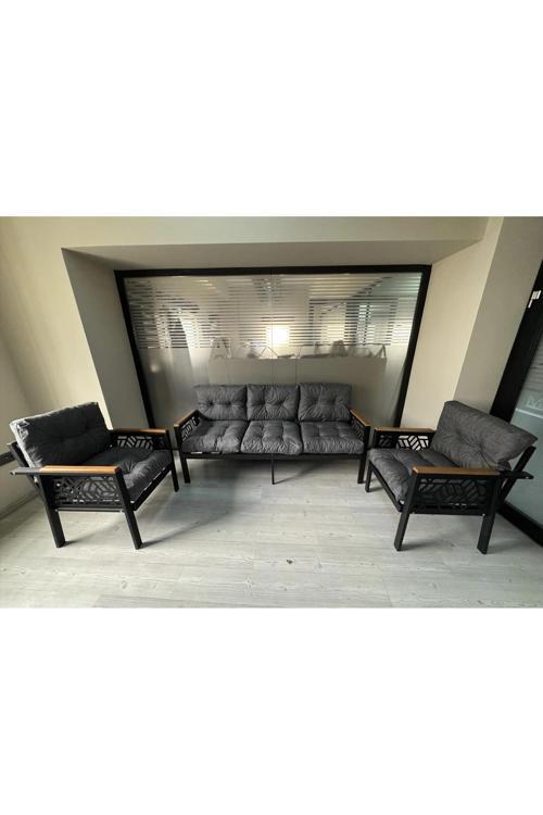 MİAMİ 3+1+1 MELİSA Balkon-bahçe-kafe Çay Seti Koltuk Oturma Takımı-oturma Grubu,ofis Koltuğu