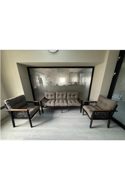 MİAMİ 3+1+1 MELİSA Balkon-bahçe-kafe Çay Seti Koltuk Oturma Takımı-oturma Grubu,ofis Koltuğu