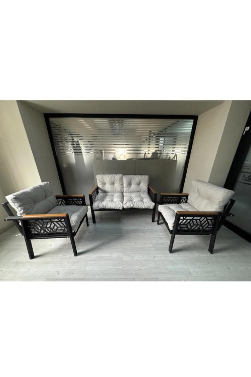 MİAMİ 2+1+1 MELİSA Balkon-bahçe-kafe Çay Seti Koltuk Oturma Takımı-oturma Grubu,ofis Koltuğu