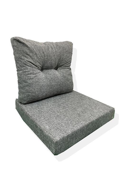 Bahçe Balkon Mobilyası Minderi (1 ADET MİNDER, 1 ADET KIRLENT)