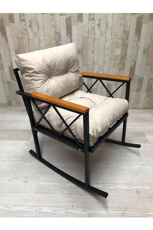 Sallanan Sandalye Tv Koltuğu Kafe-balkon-mutfak-berjer Sallanır Tekli Koltuk Miami