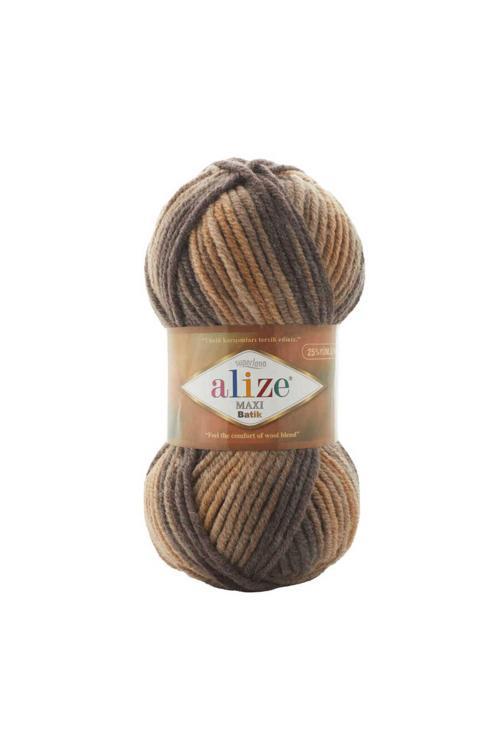 Süperlana Maxi Batik Kalın El Örgü Ipi 7800