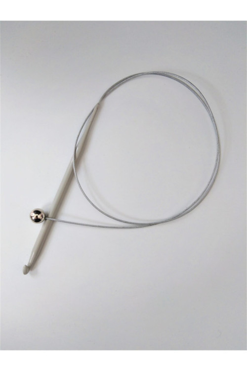 Sultan Stoplu Çelik Telli Misinalı 80 Cm No:5.00 Mm Tunus Şişi