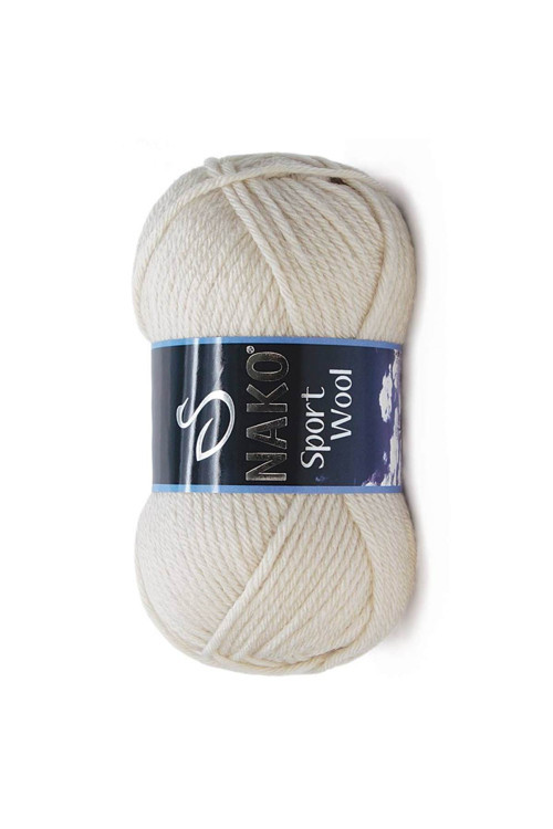Sport Wool Kalın El Örgü Ipi 6383 Mantar