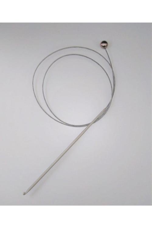 Stoplu Çelik Telli Misinalı 80 Cm No:3.00 Mm Tunus Şişi