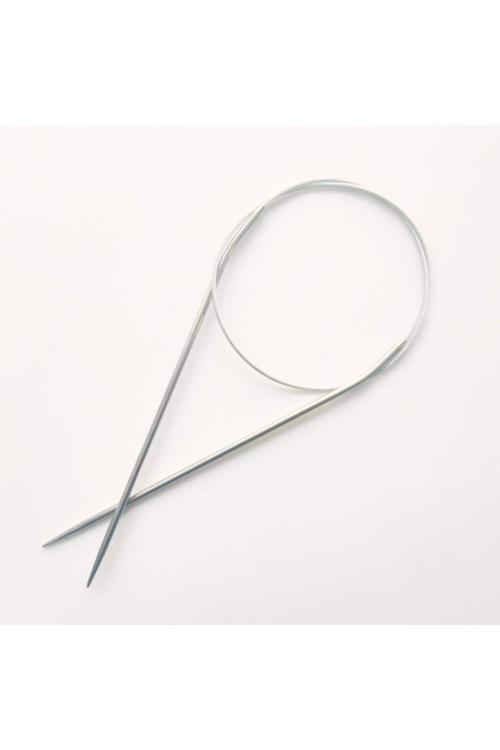 Sultan/yabalı Çelik Telli Misinalı 60 Cm No:2.50 Mm Örgü Şişi