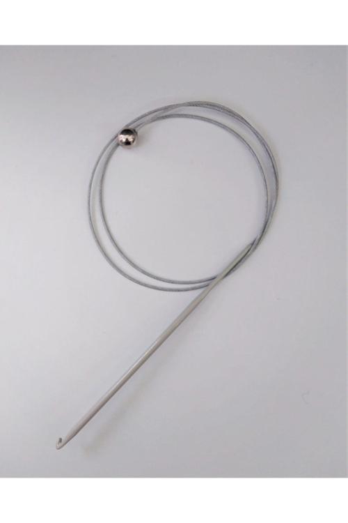 Stoplu Çelik Telli Misinalı 80 Cm No:3.50 Mm Tunus Şişi