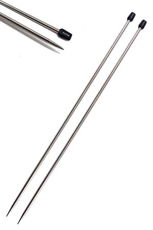 Sultan/yabalı Titanyum Örgü Şişi 35 Cm 9 Mm