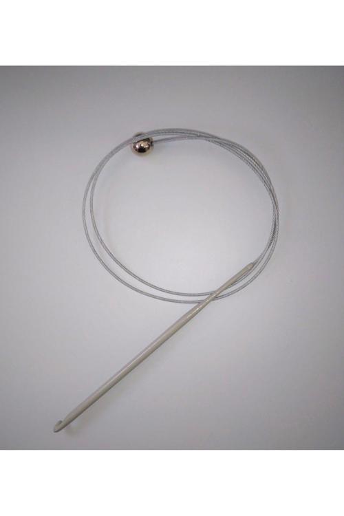 Sultan Stoplu Çelik Telli Misinalı 80 Cm No:4.50 Mm Tunus Şişi