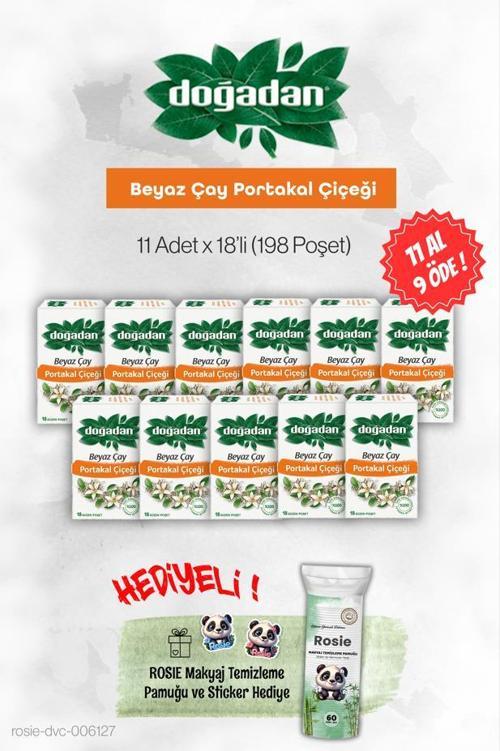 Beyaz Çay Portakal Çiçeği 20'li 11 AL 9 ÖDE ve Rosie