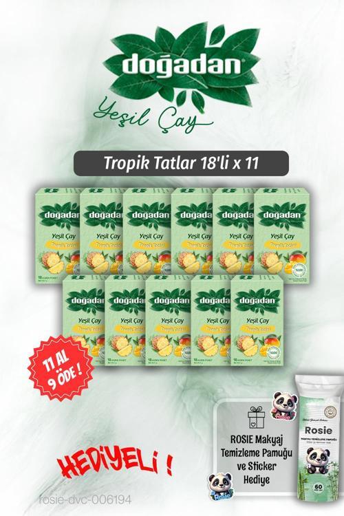 Tropik Tatlar 18'li, 11 AL 9 ÖDE ve Rosie Pamuk Hediyeli