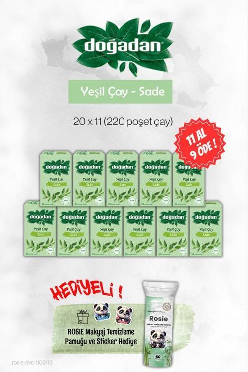 11 AL 9 öde Yeşil Çay Sade ve Rosie