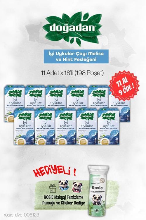 İyi Uykular Çayı Melisa ve Hint Fesleğeni 11 AL 9 ÖDE ve Rosie