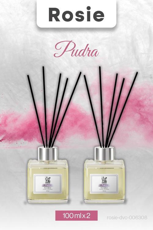 Pudra 2 adet Çubuklu Oda Kokusu 100 ml