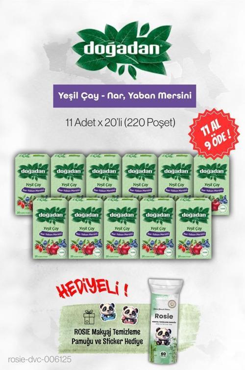 Yeşil Çay Nar Yaban Mersini 11 AL 9 ÖDE ve Rosie