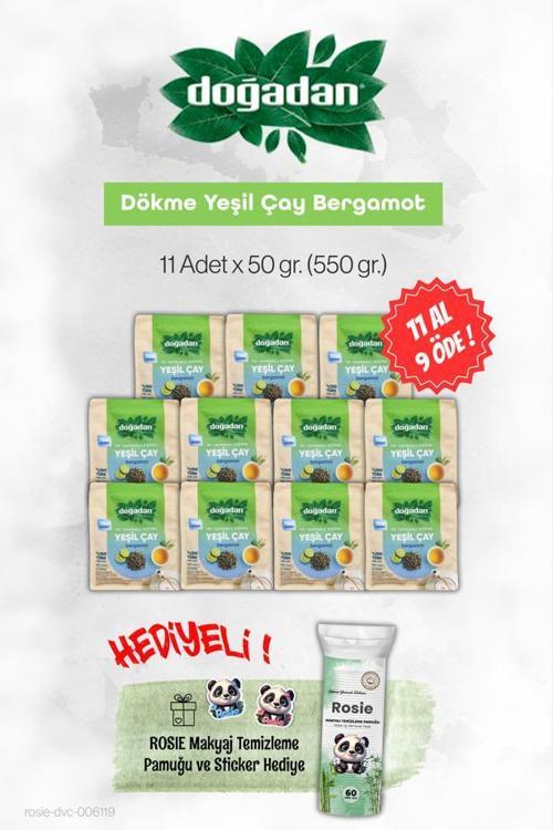Dökme Yeşil Çay Begamot ve Rosie 11'li