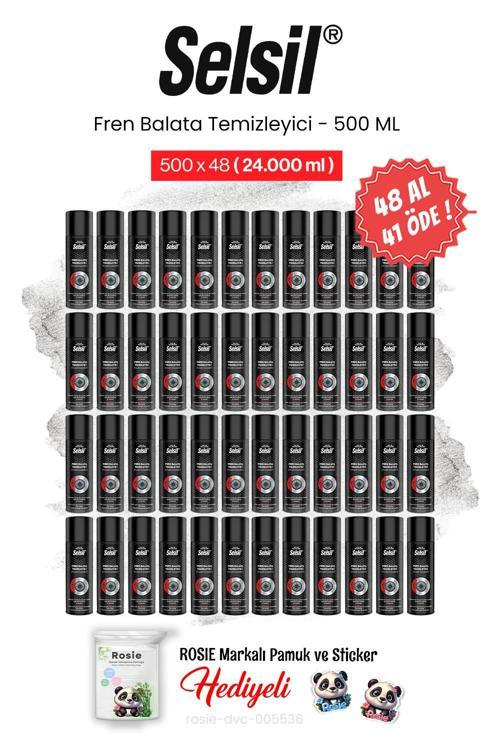 48 AL 41 ÖDE, 500 ml Fren Balata Temizleyici Sprey ve rosie pamuk