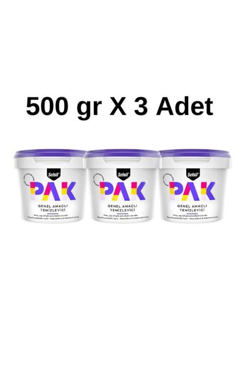 3 Adet Pak Genel Amaçlı Mucize 500 gr