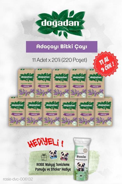Adaçayı Bitki Çayı 11 AL 9 ÖDE ve Rosie