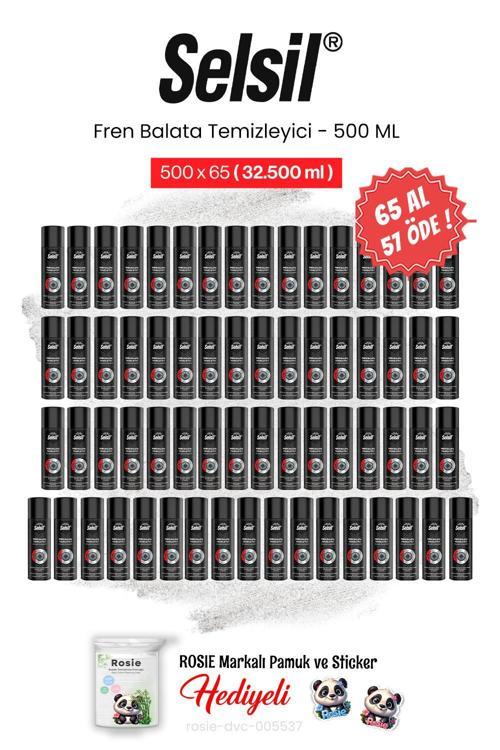 65 AL 57 ÖDE, 500 ml Fren Balata Temizleyici Sprey ve rosie pamuk