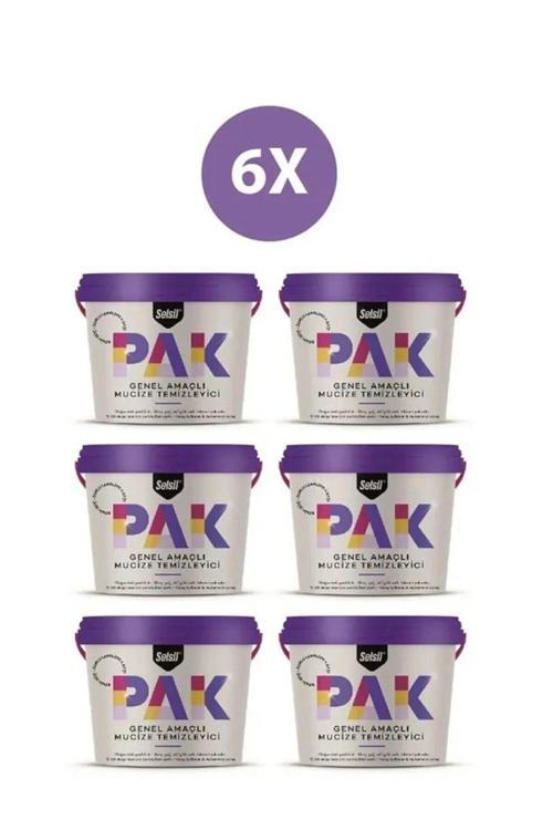Pak Genel Amaçlı Mucize Temizleyici 6 Lı 500 Gr