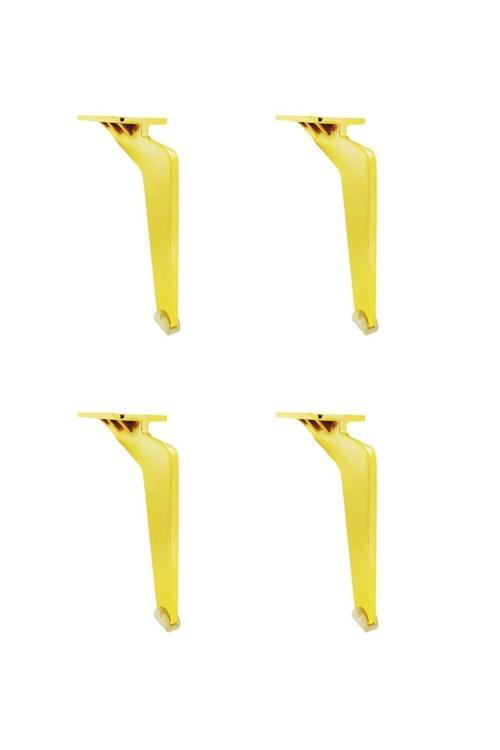17 Cm Lama Model Metal Mobilya, Dolap, Koltuk, Tv Ünitesi Ayakları (4 Adet)