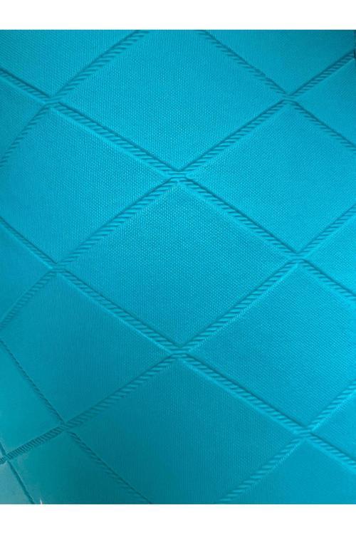 Suni Deri Mobilya Ve Oto Döşeme Için Ideal Metre Deri Baklava Desenli