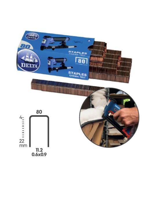 Zımba Teli 80/6 Serisi 5000 Adet