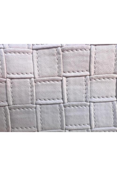 Suni Deri Mobilya Ve Oto Döşeme Için Ideal Metre Deri Kare Desenli