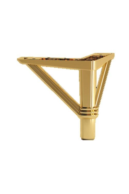 Kanepe Koltuk Baza Sehpa Tv Ünitesi Ayak Pars 15 Cm Pirinç Kaplama