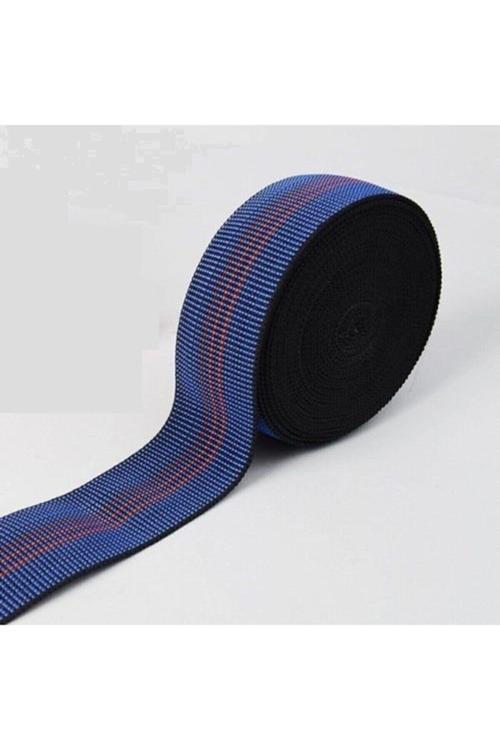Kaliteli Elastik Kolon- Koltuk Kanepe Döşeme Malzemesi 25 Metre Mavi Renk 5 Cm