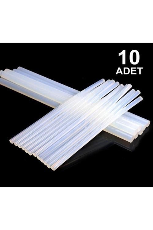 Mum Sıcak Silikon Tabanca Mumu Çubukları 10 Adet