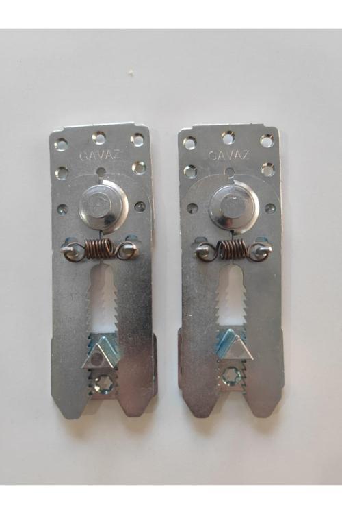 Metal Köşe Koltuk Birleştirici Aparatı - L Koltuk Birleştirme - Timsah Koltuk Birleştirme (2 Takım)