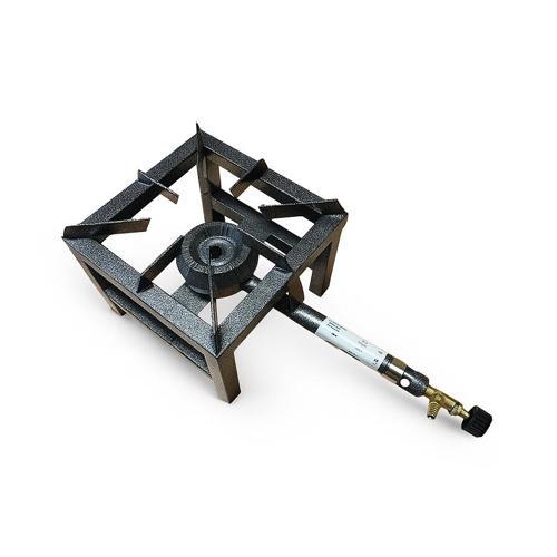 Yüksek Isılı Mini Kare Volkan Ocak 20x20cm - Yer Ocağı