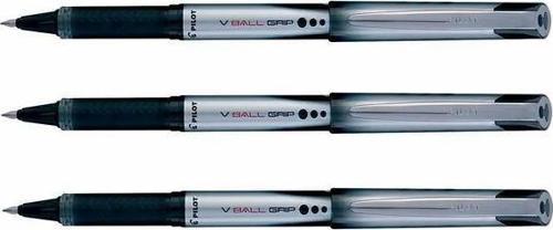 Siyah V Ball Grip 0,7 Kalem 3’lü
