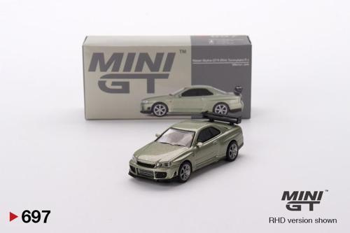 1:64 Nissan Skyline GT-R R34 Tommykaira R-Z Diecast Model Araba