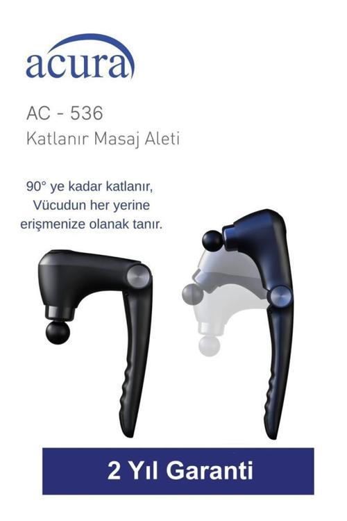 AC-536 Isıtmalı & Soğutmalı Profesyonel Katlanır Masaj Aleti