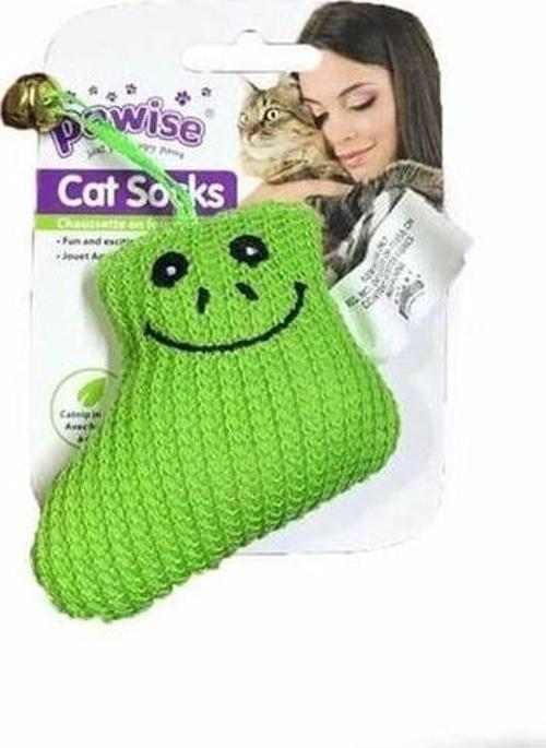 Cat Socks Peluş Kedi Oyuncağı Yeşil