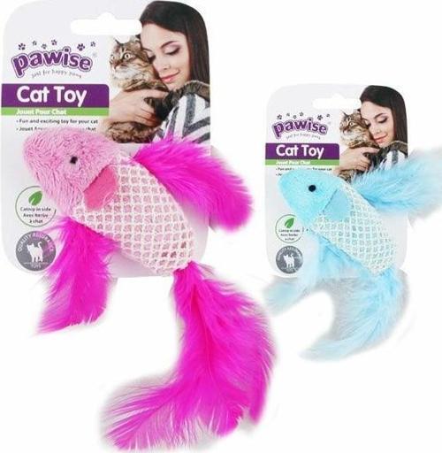 Catnipli Peluş Balık Kedi Oyuncağı 9 Cm