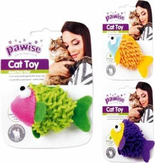 Meow Meow Life-Fish Kumaş Kedi Oyuncağı